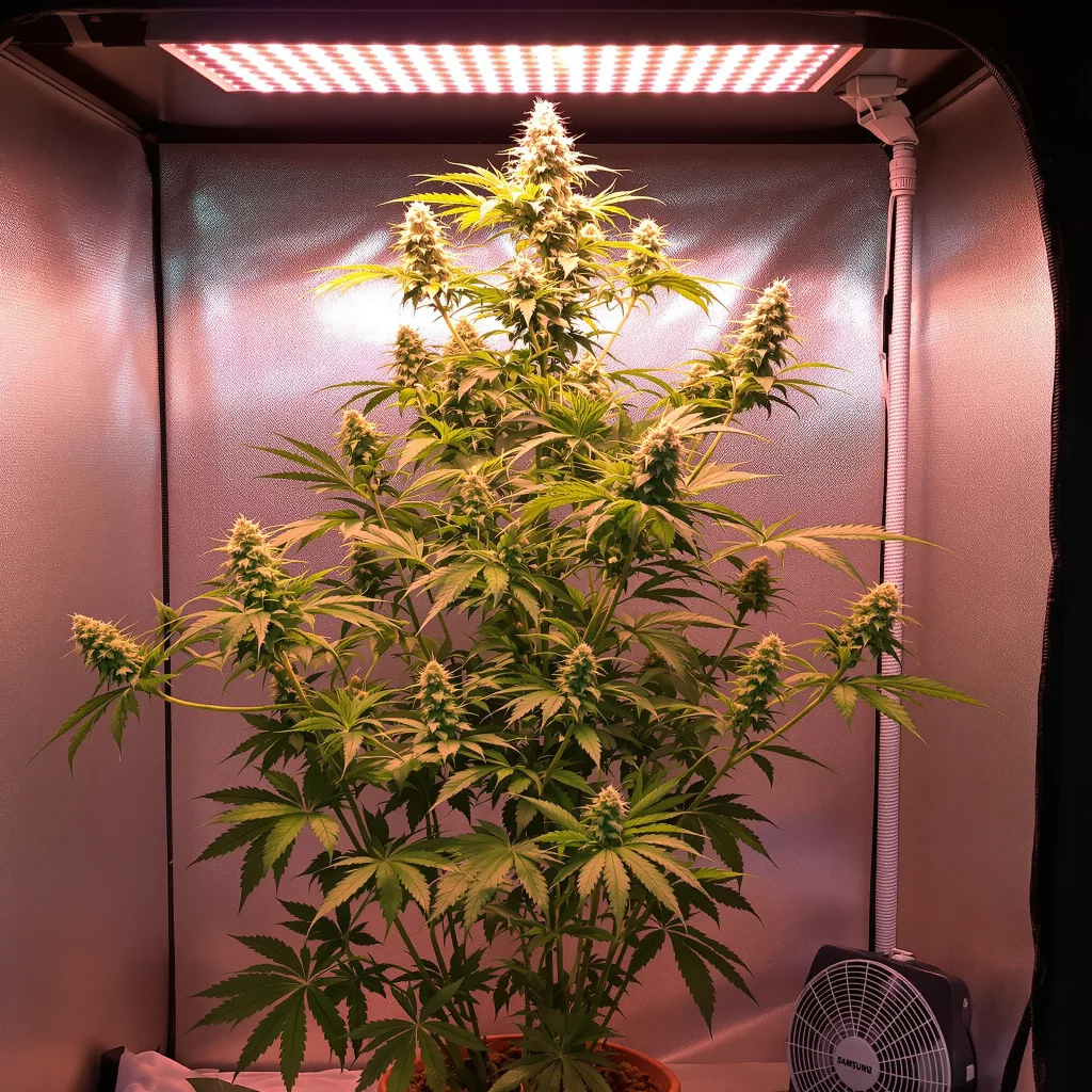 3 Kings cannabis plant in flowering stage — 60-100 cm autoflower