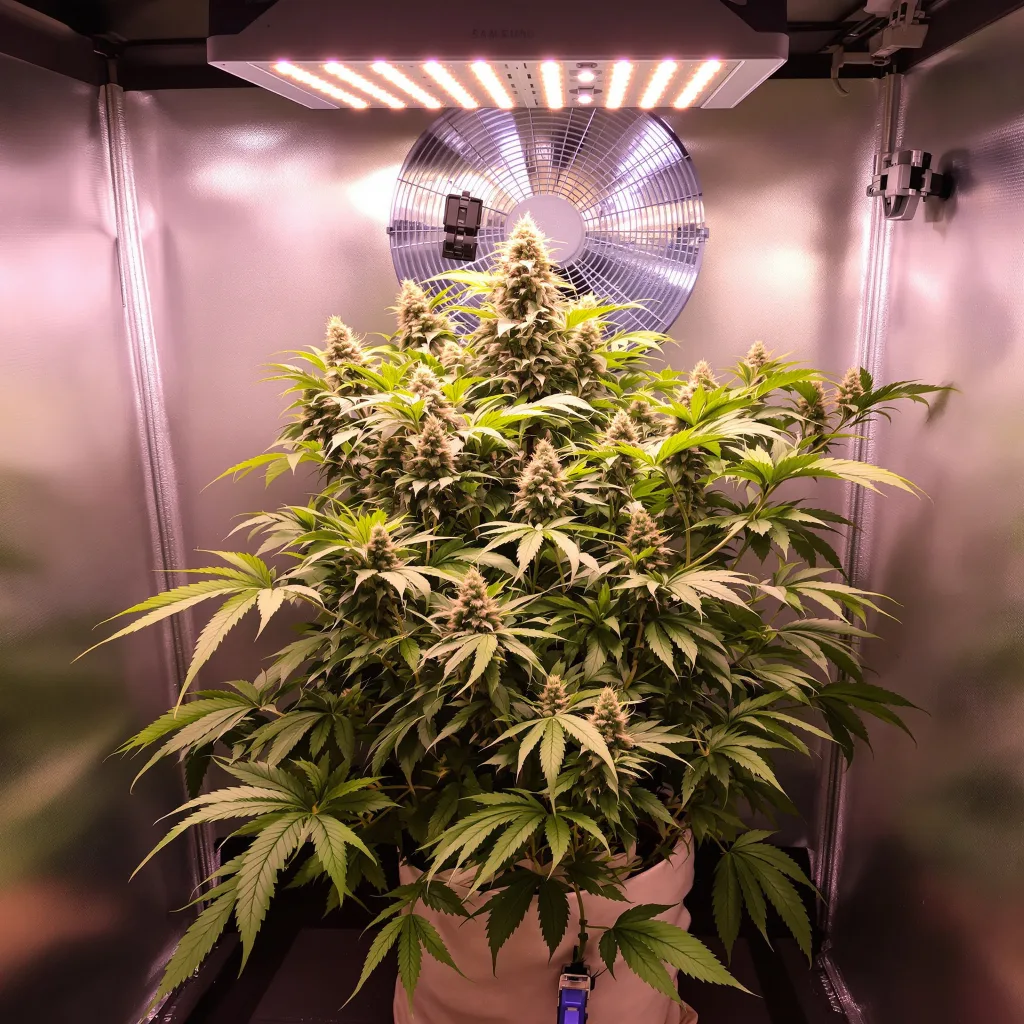 3X Crazy cannabis plant in flowering stage — 60-100 cm autoflower