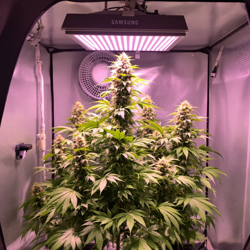 5 Alive cannabis plant in flowering stage — 100 cm feminised