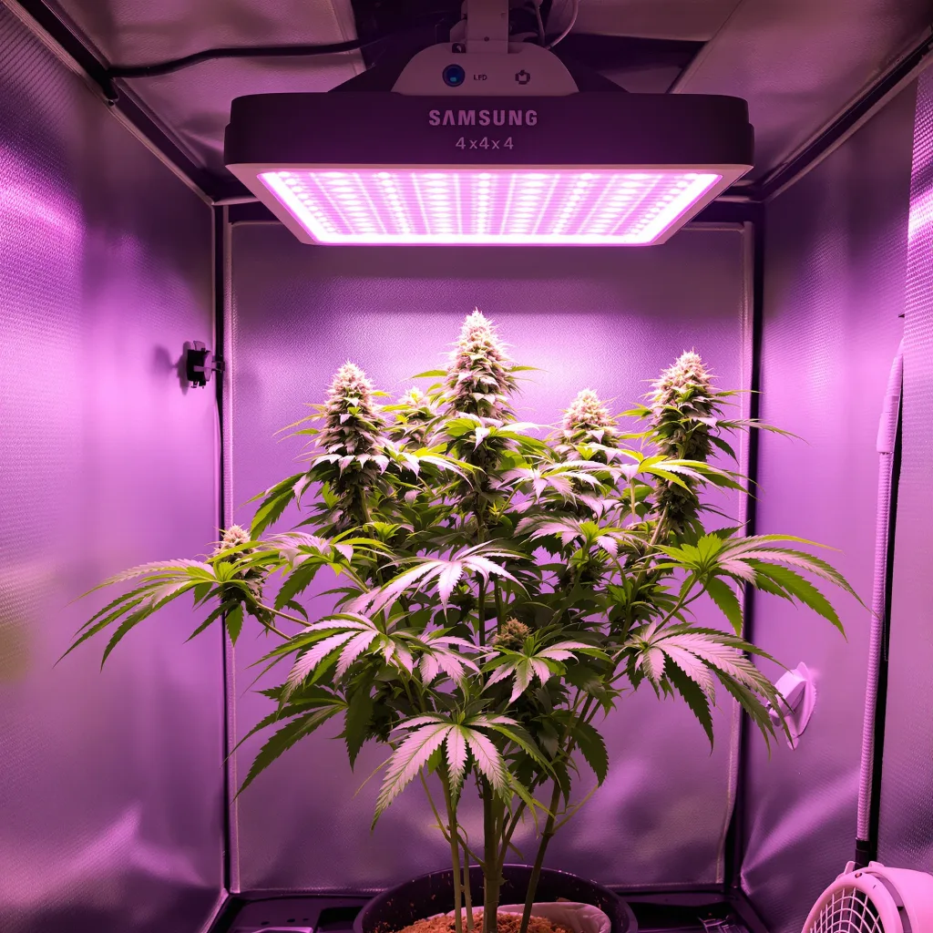 501st OG cannabis plant in flowering stage — 90-130 cm feminised