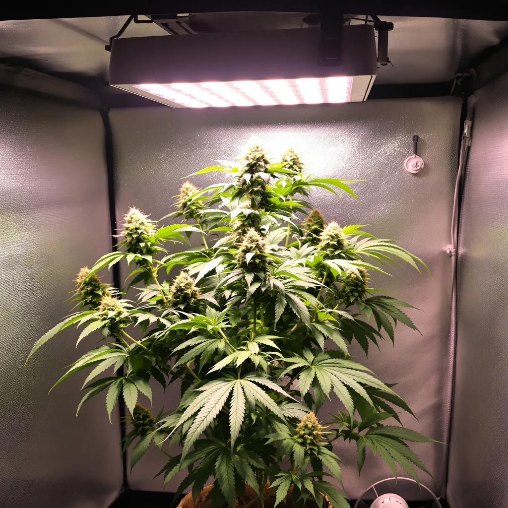 5th Element cannabis plant in flowering stage — 90-130 cm feminised