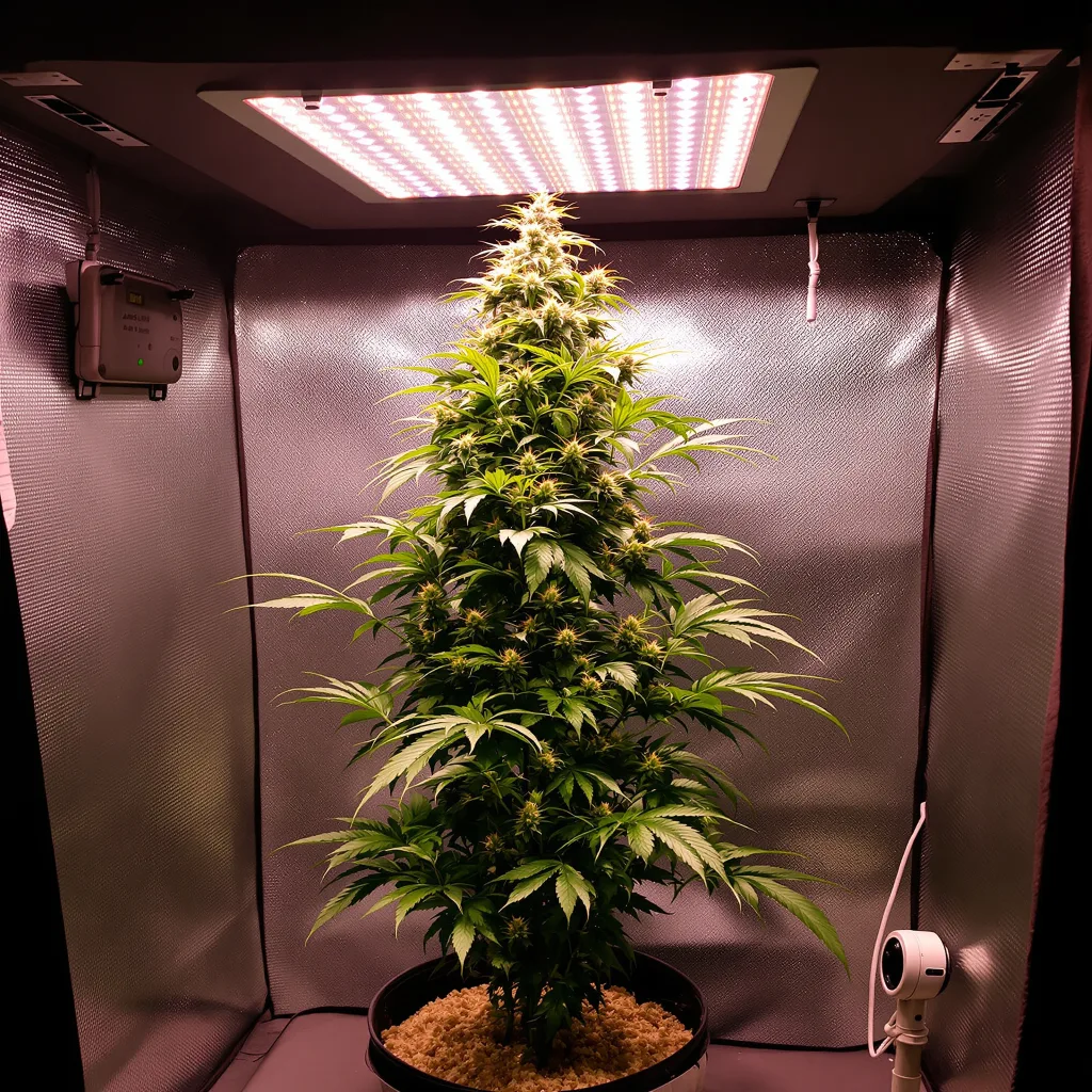 707 Headband cannabis plant in flowering stage — 150-200 cm feminised