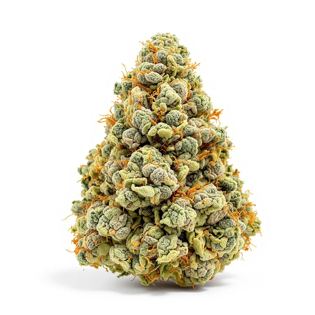 707 Headband 13% indica / 87% sativa flower with visible trichomes