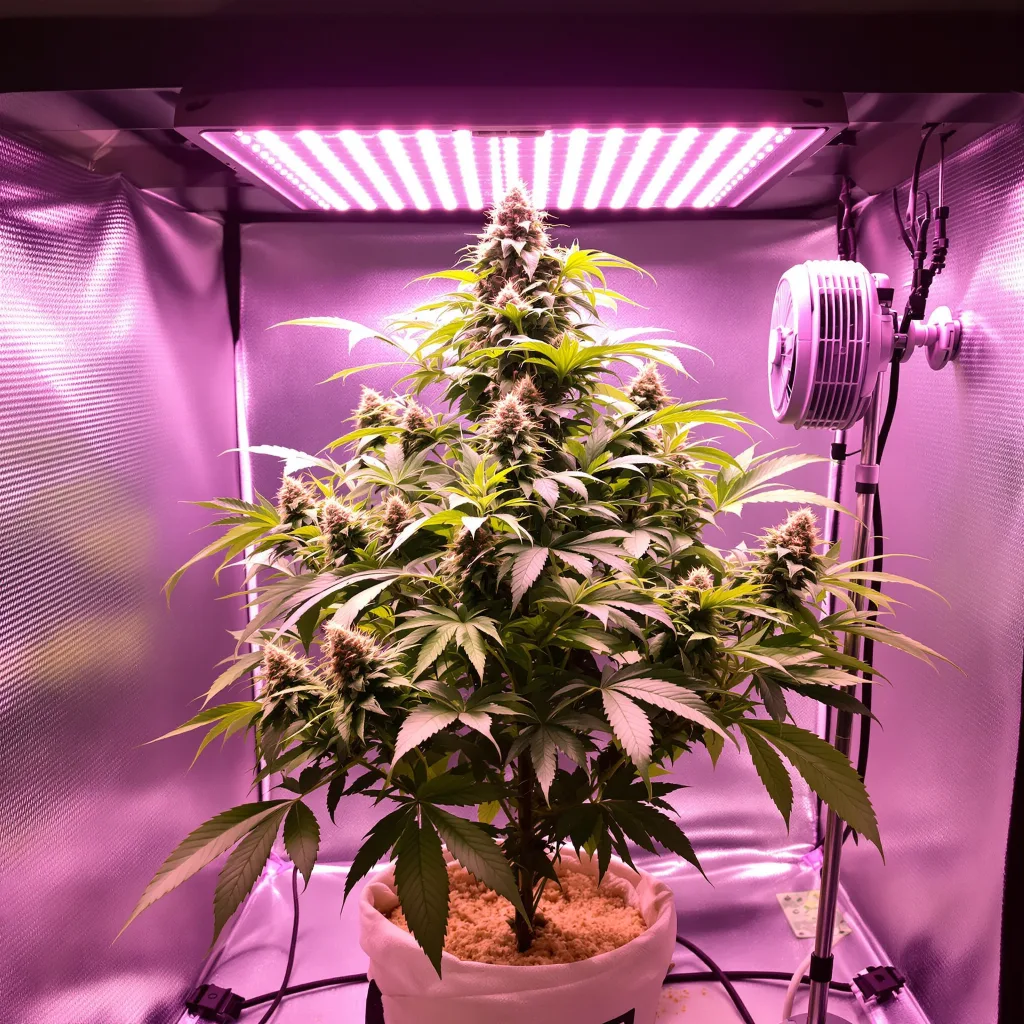 Abusive OG cannabis plant in flowering stage — 60-100 cm autoflower