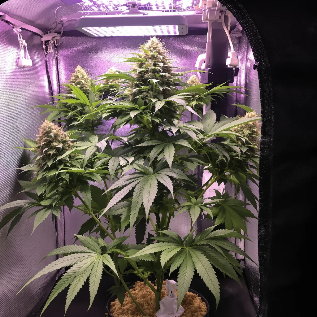 Abusive OG cannabis plant in flowering stage — 90-130 cm feminised