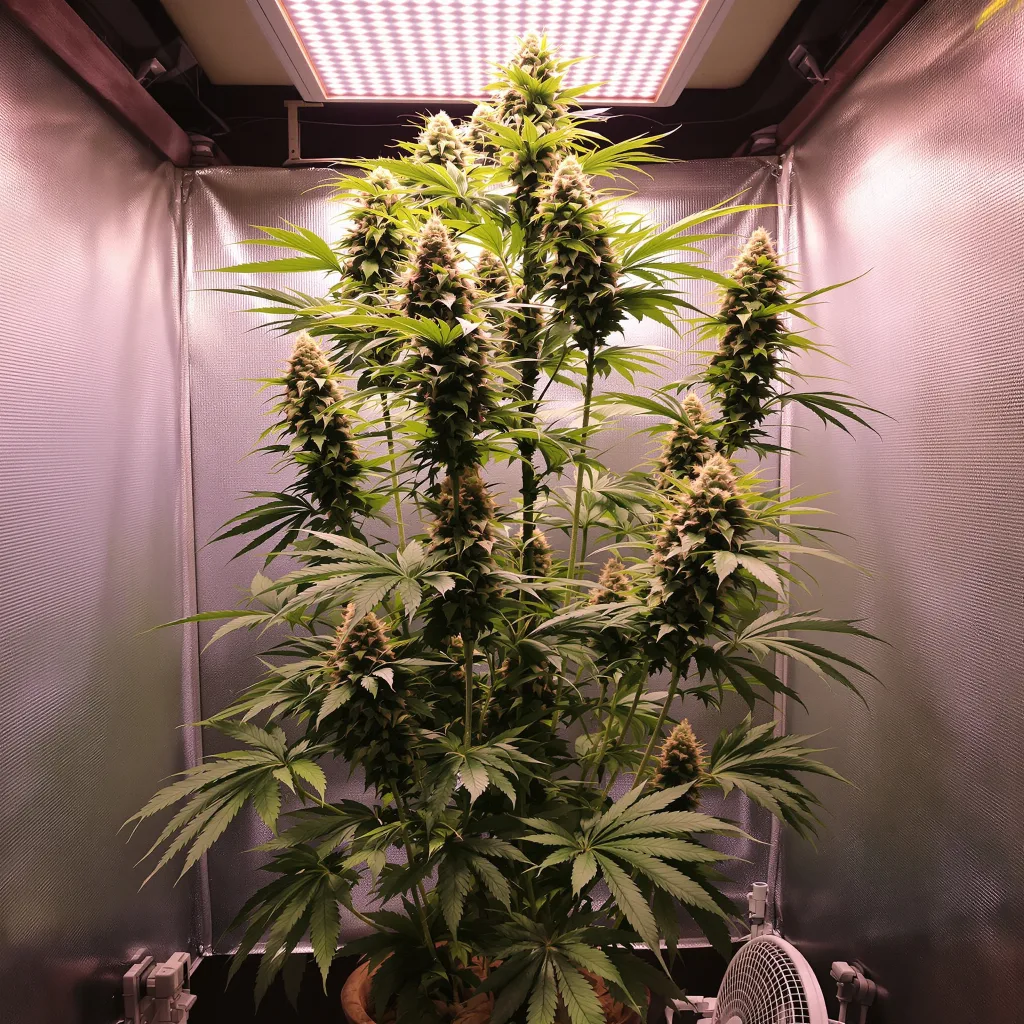 Acapulco Gold cannabis plant in flowering stage — 1.5 m autoflower