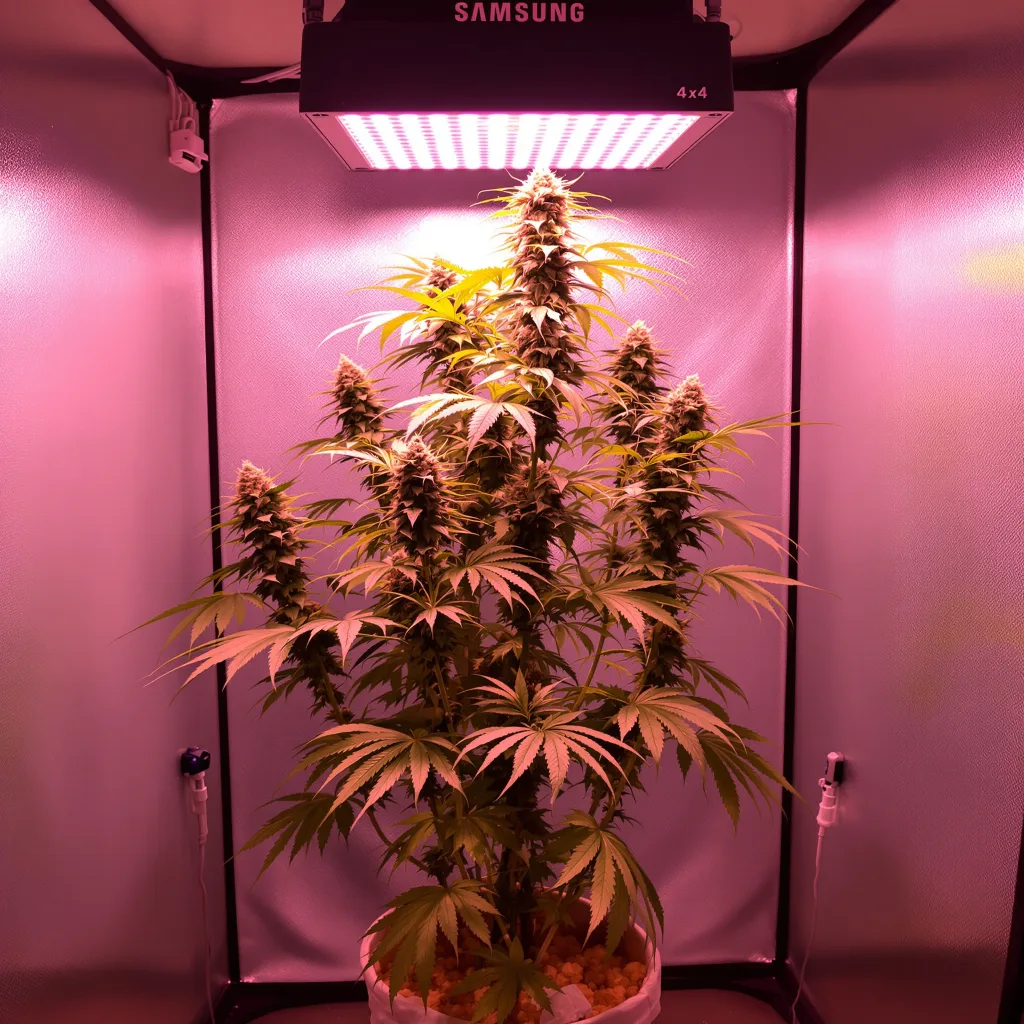 Acapulco Gold cannabis plant in flowering stage — 100-110 cm feminised