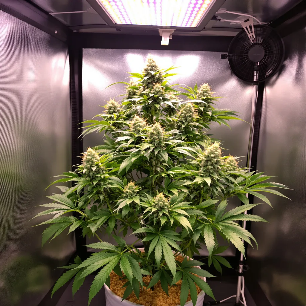 Afghan Hawaiian cannabis plant in flowering stage — 90-130 cm feminised