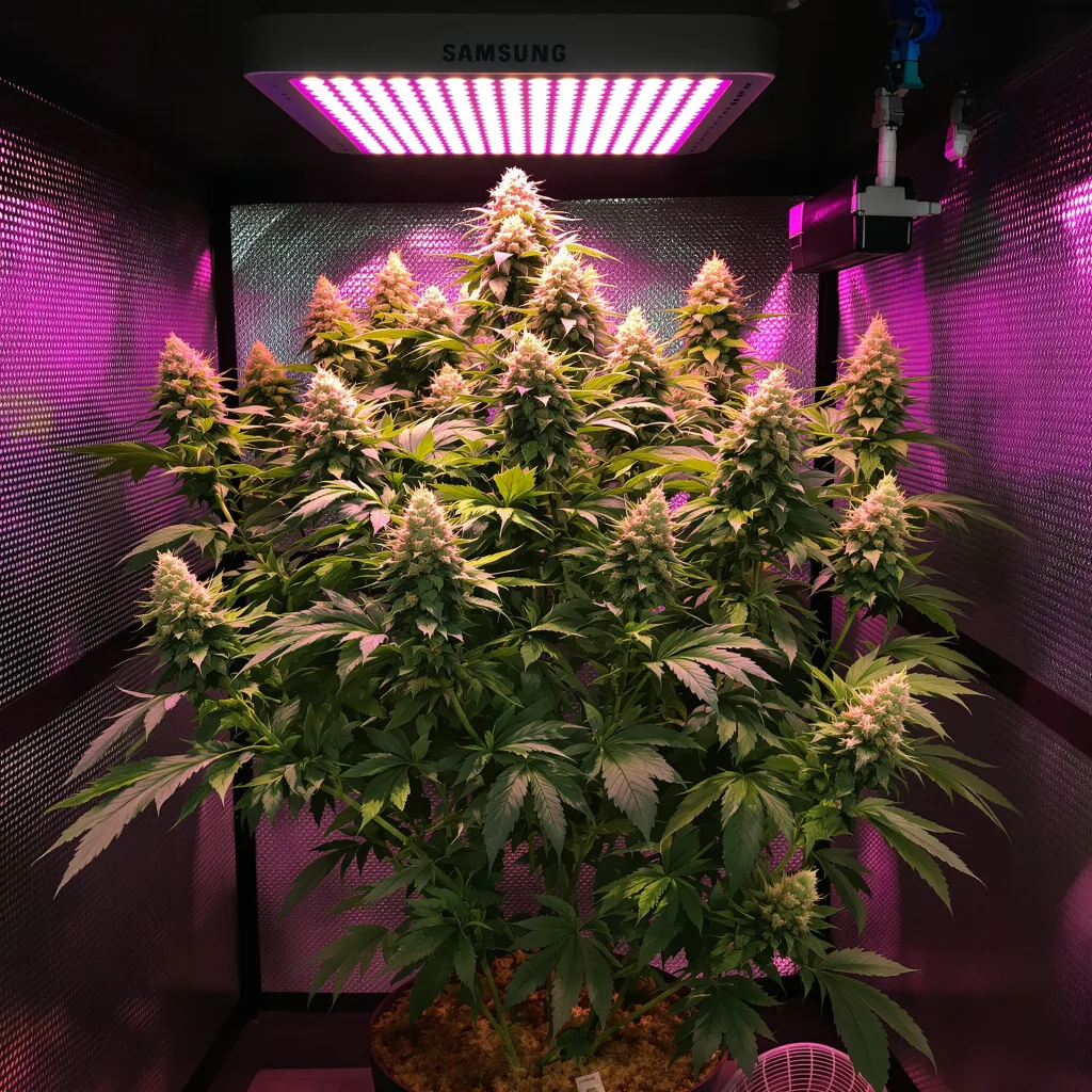 Agent Orange cannabis plant in flowering stage — 120-180 cm feminised