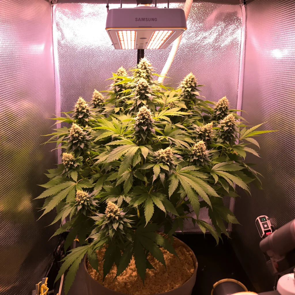 Alien Gorilla Glue cannabis plant in flowering stage — 150 cm feminised