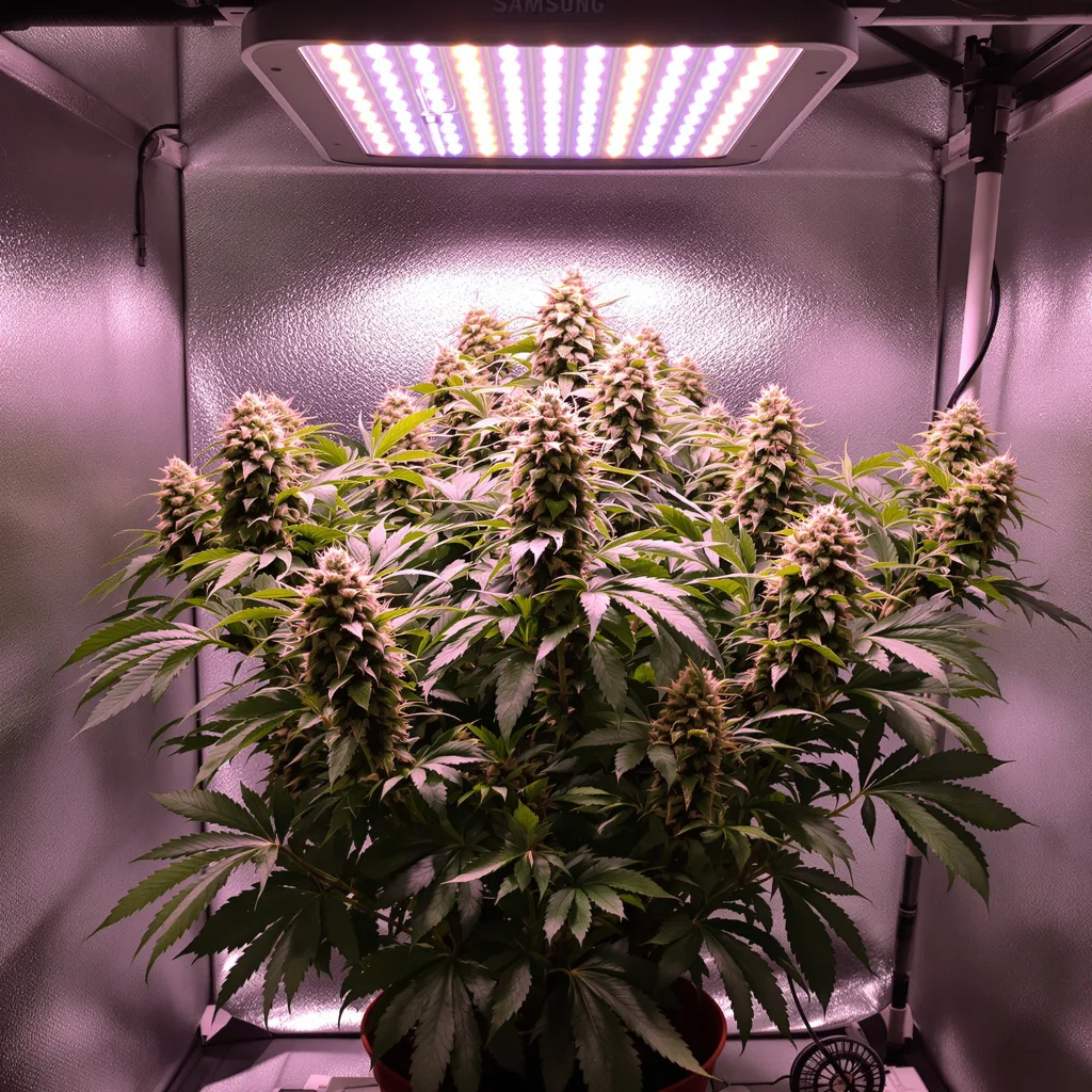 Alien Rift cannabis plant in flowering stage — 90-130 cm feminised
