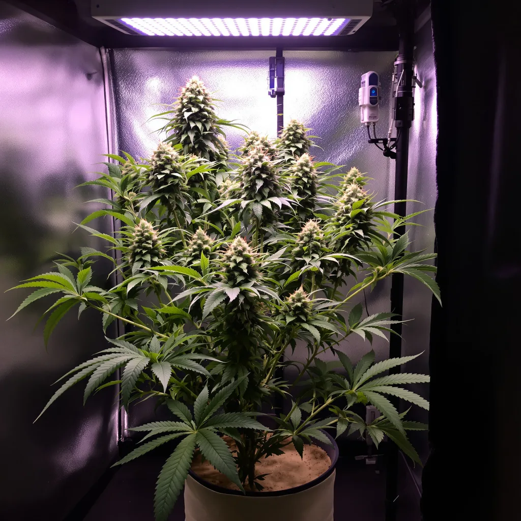 Alien Technology cannabis plant in flowering stage — 90-130 cm feminised