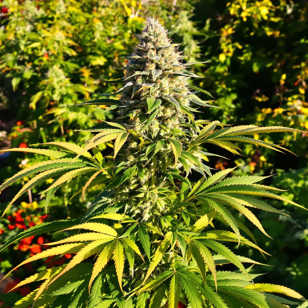 Animal Cookies 78% indica / 22% sativa flower with visible trichomes