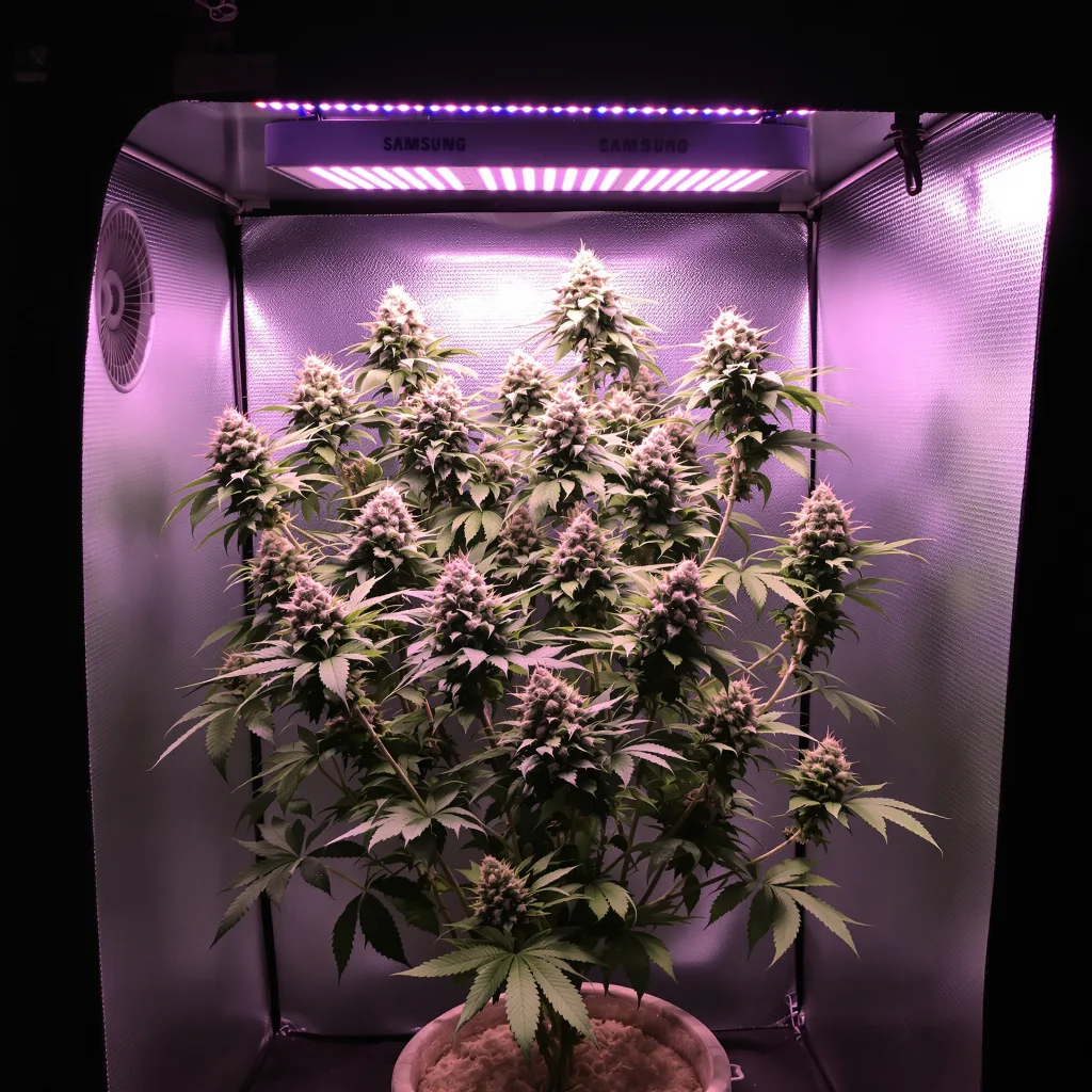 Apple Fritter cannabis plant in flowering stage — 120-180 cm feminised