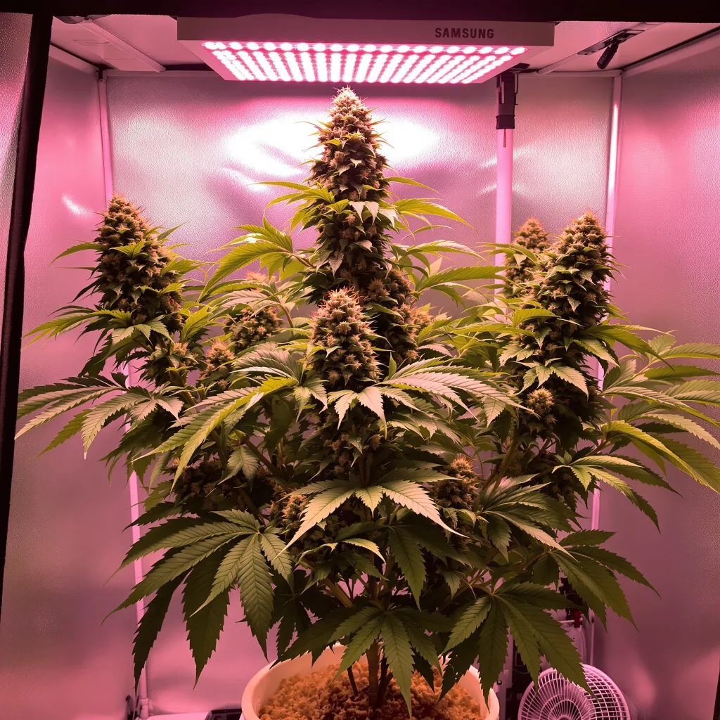 Apple Tarts cannabis plant in flowering stage — 90-130 cm feminised