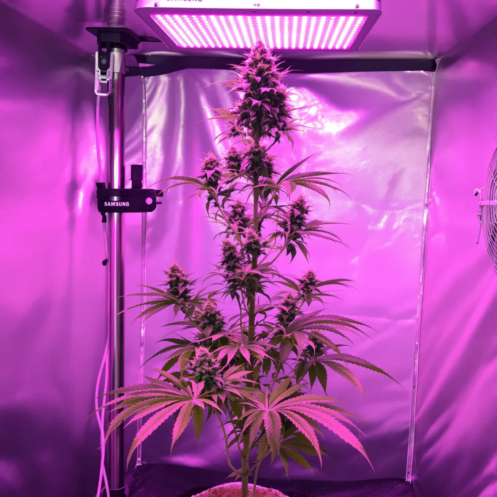 Arctic Sun cannabis plant in flowering stage — 150-200 cm feminised