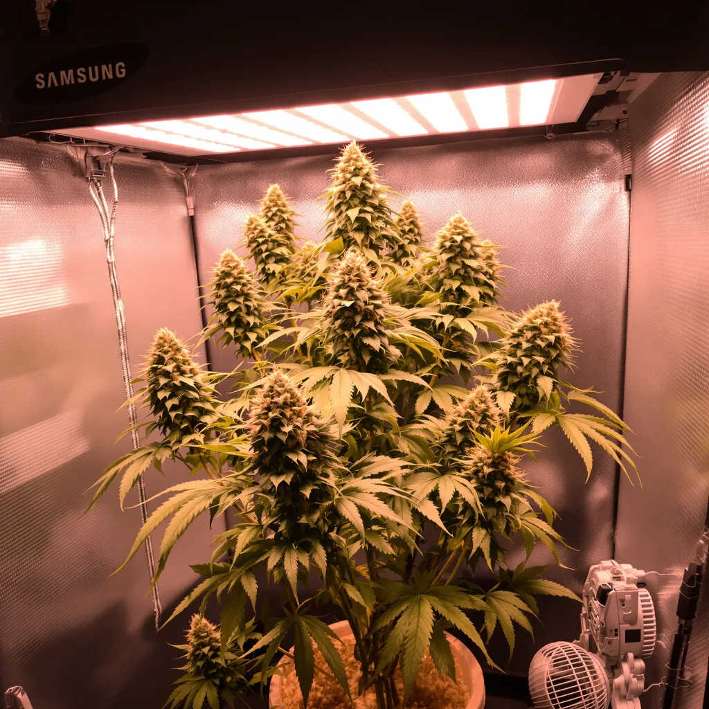 Area 51 cannabis plant in flowering stage — 120-180 cm feminised