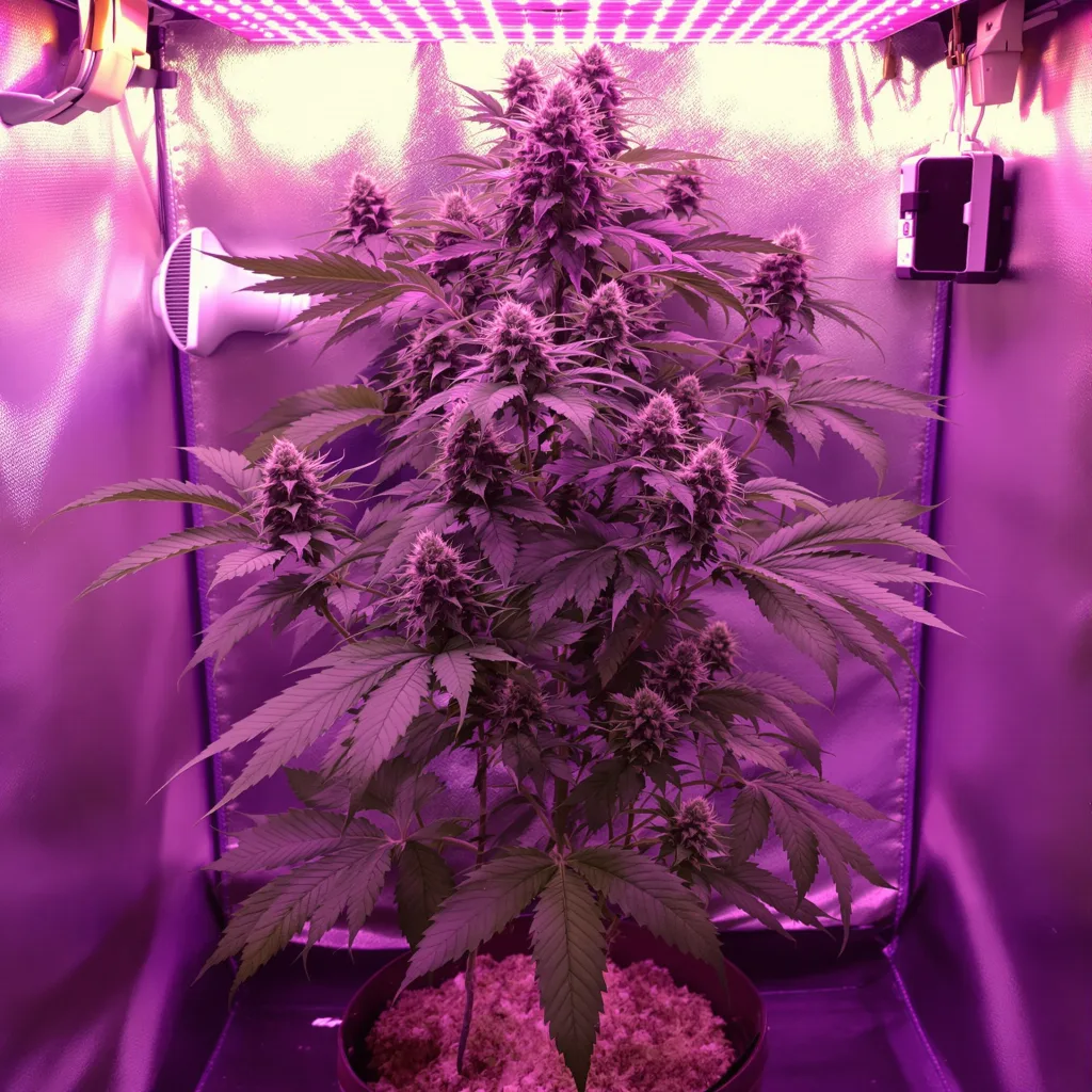 Avalon cannabis plant in flowering stage — 90-130 cm feminised