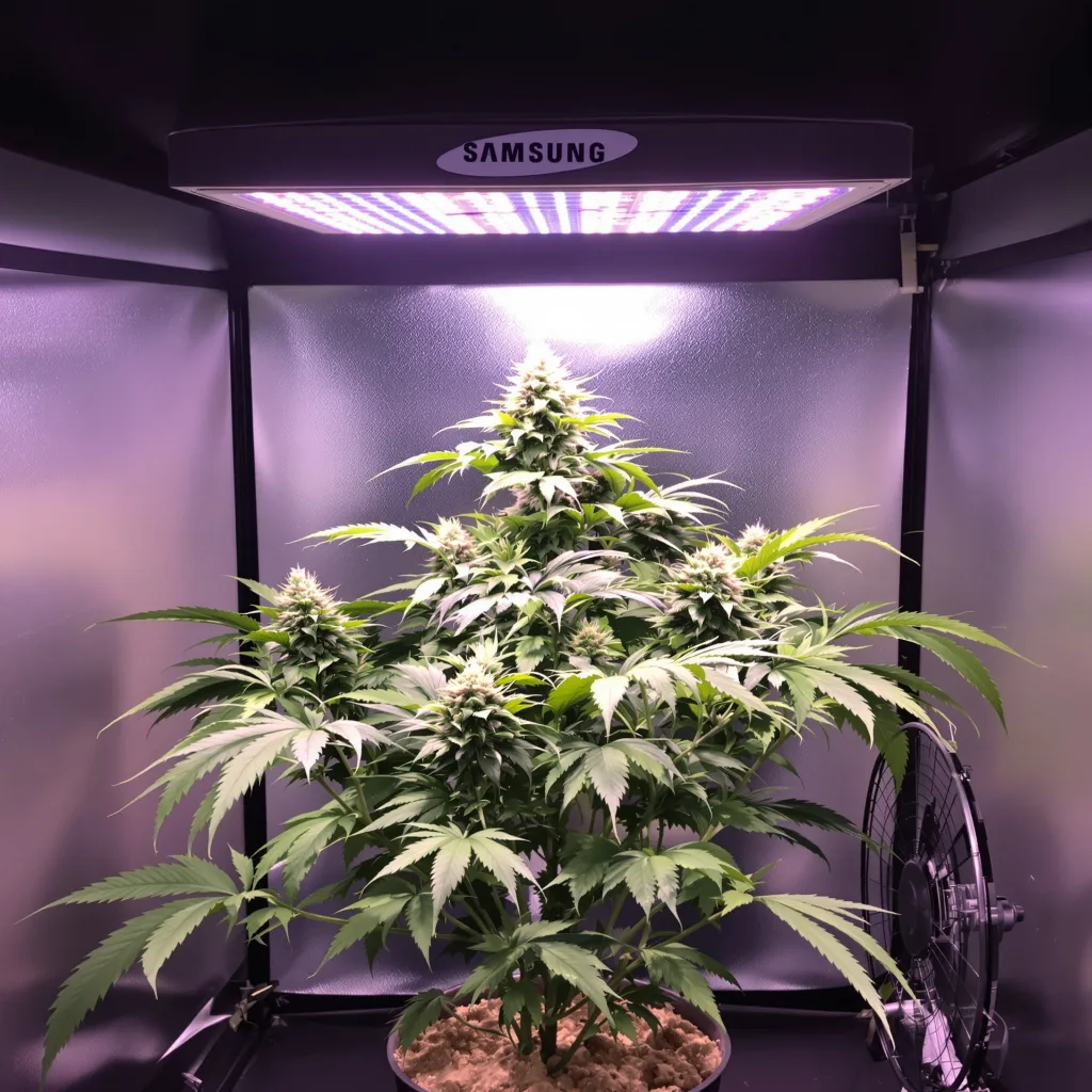 Badazz Rolex cannabis plant in flowering stage — 150 cm feminised