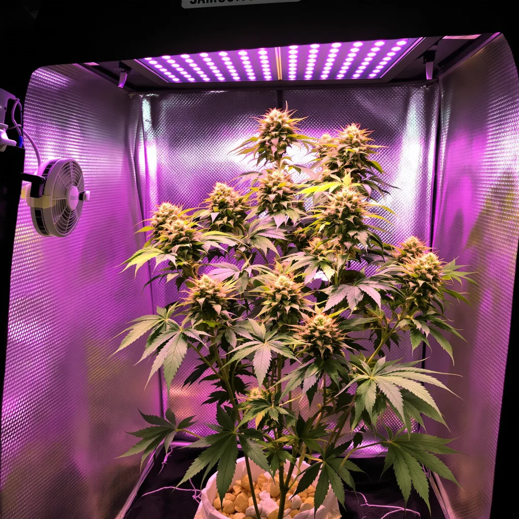 Baked Alaska cannabis plant in flowering stage — 120-180 cm feminised