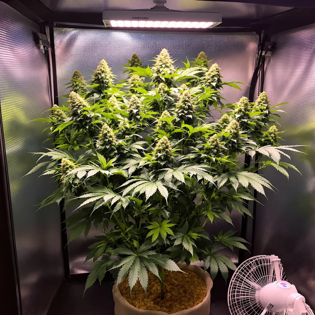 Baked Apple cannabis plant in flowering stage — 90-130 cm feminised