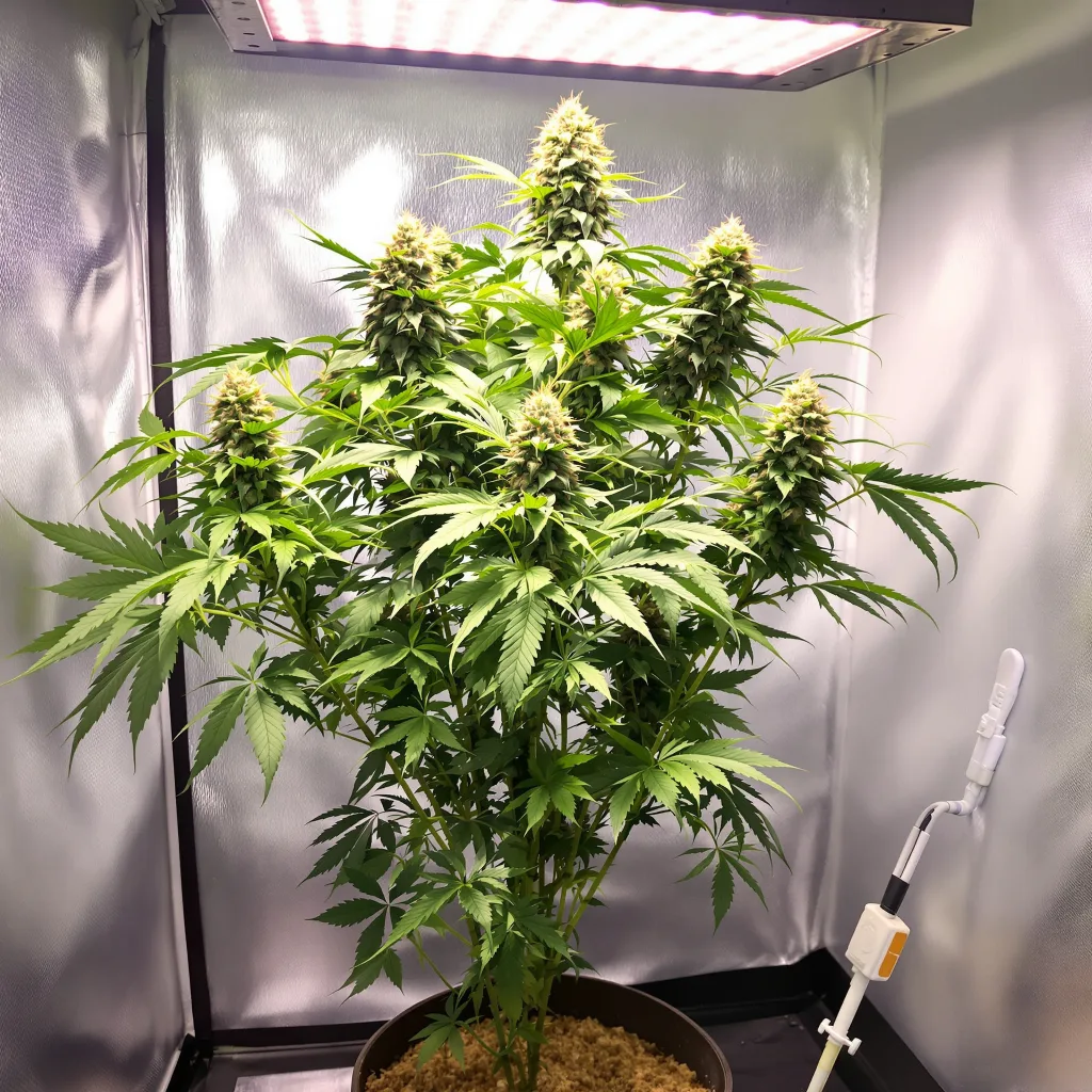 Berry Noir cannabis plant in flowering stage — 90-130 cm feminised