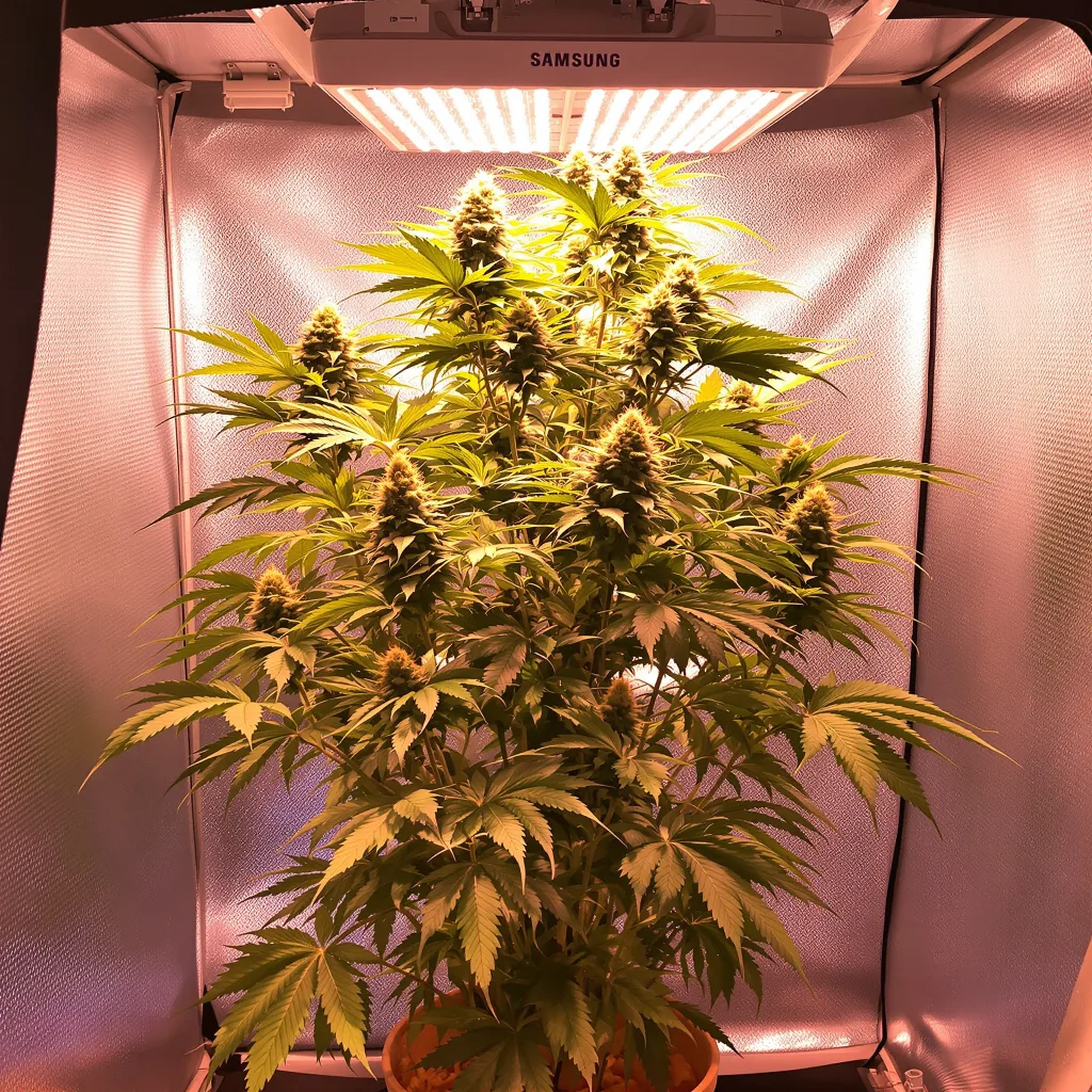 Bianca cannabis plant in flowering stage — 150-200 cm feminised