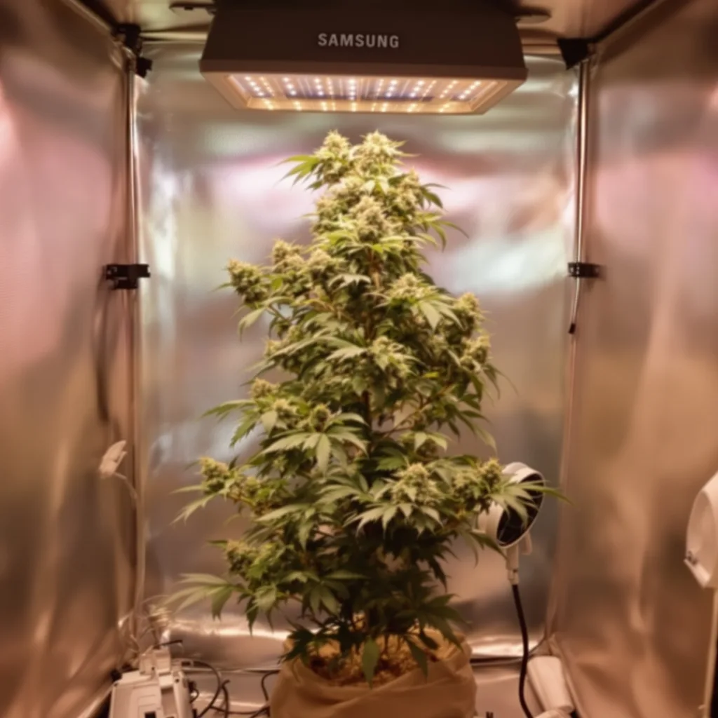 Big Bang cannabis plant in flowering stage — 120-180 cm feminised