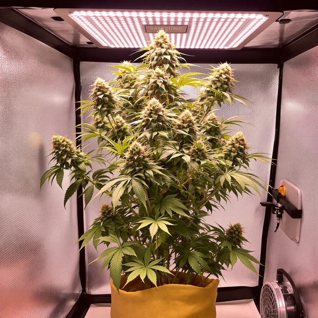 Big Blue cannabis plant in flowering stage — 120-180 cm feminised