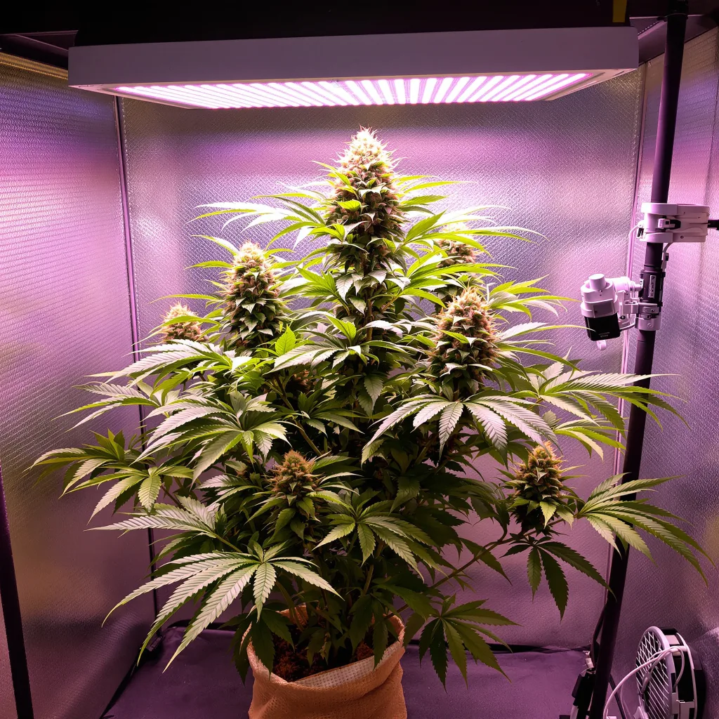 Big Bud cannabis plant in flowering stage — 50-100 cm feminised