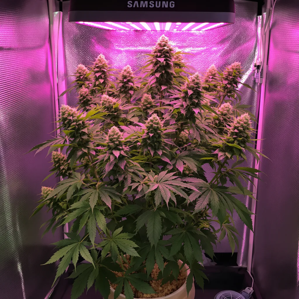 Big Devil cannabis plant in flowering stage — 120-180 cm feminised