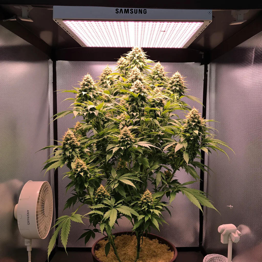 Big Kush cannabis plant in flowering stage — 120-180 cm feminised