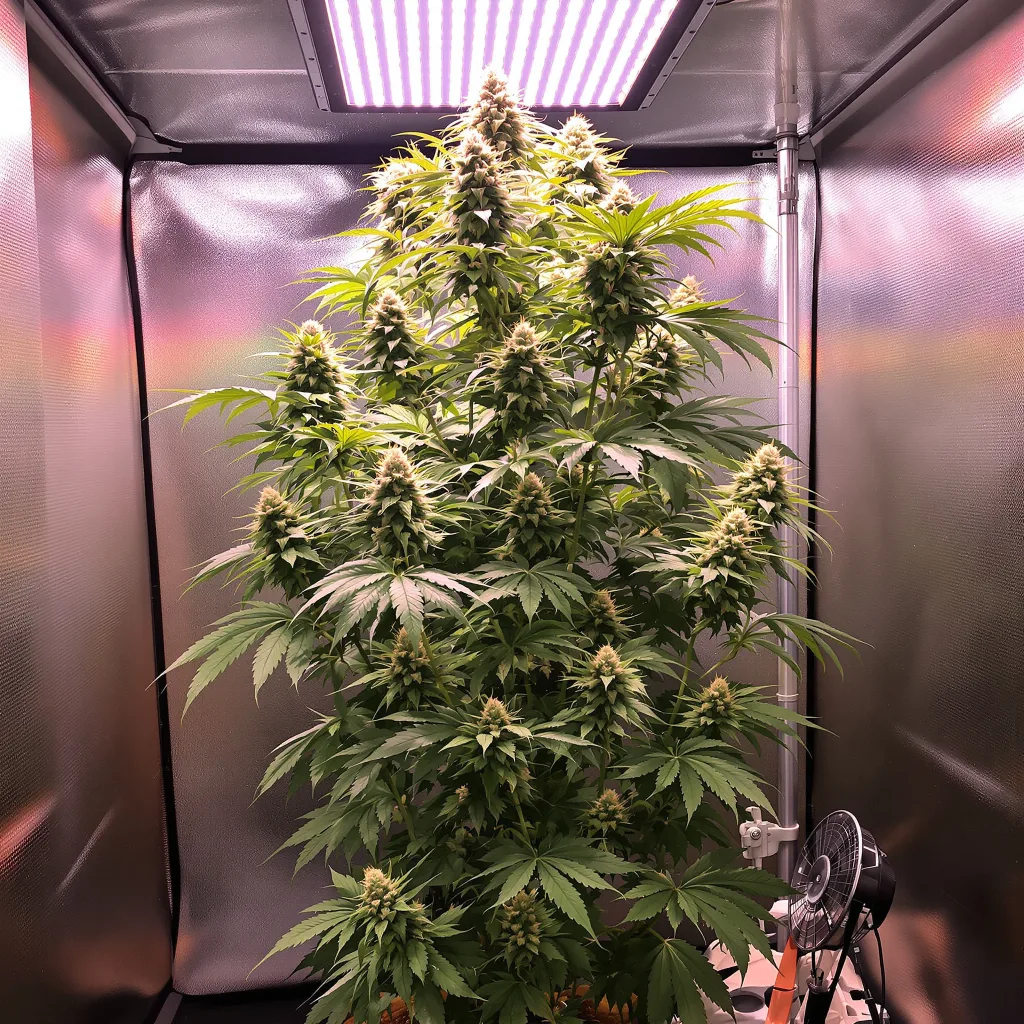 Big Sticky cannabis plant in flowering stage — 150-200 cm feminised