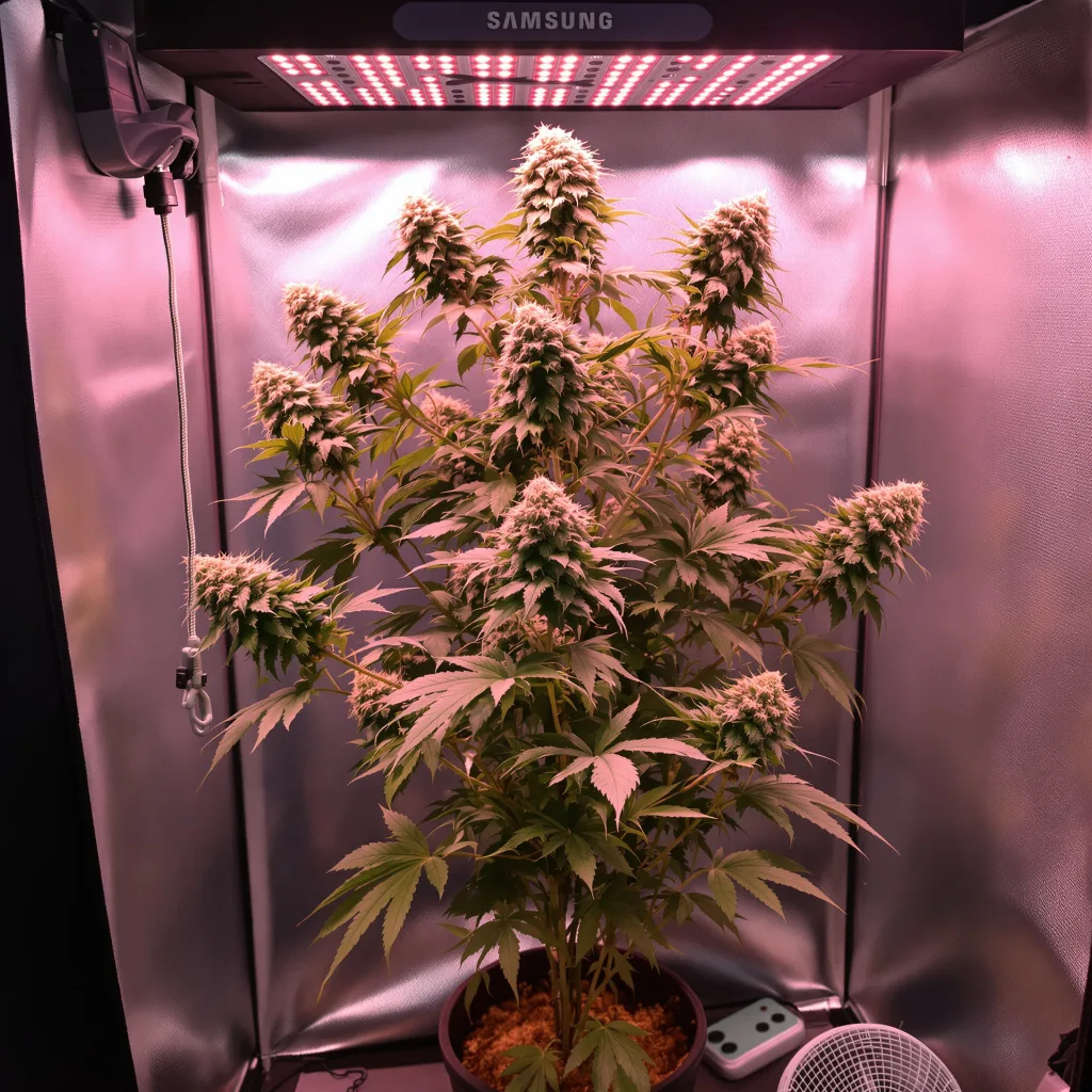 Bio Diesel cannabis plant in flowering stage — 120-180 cm feminised