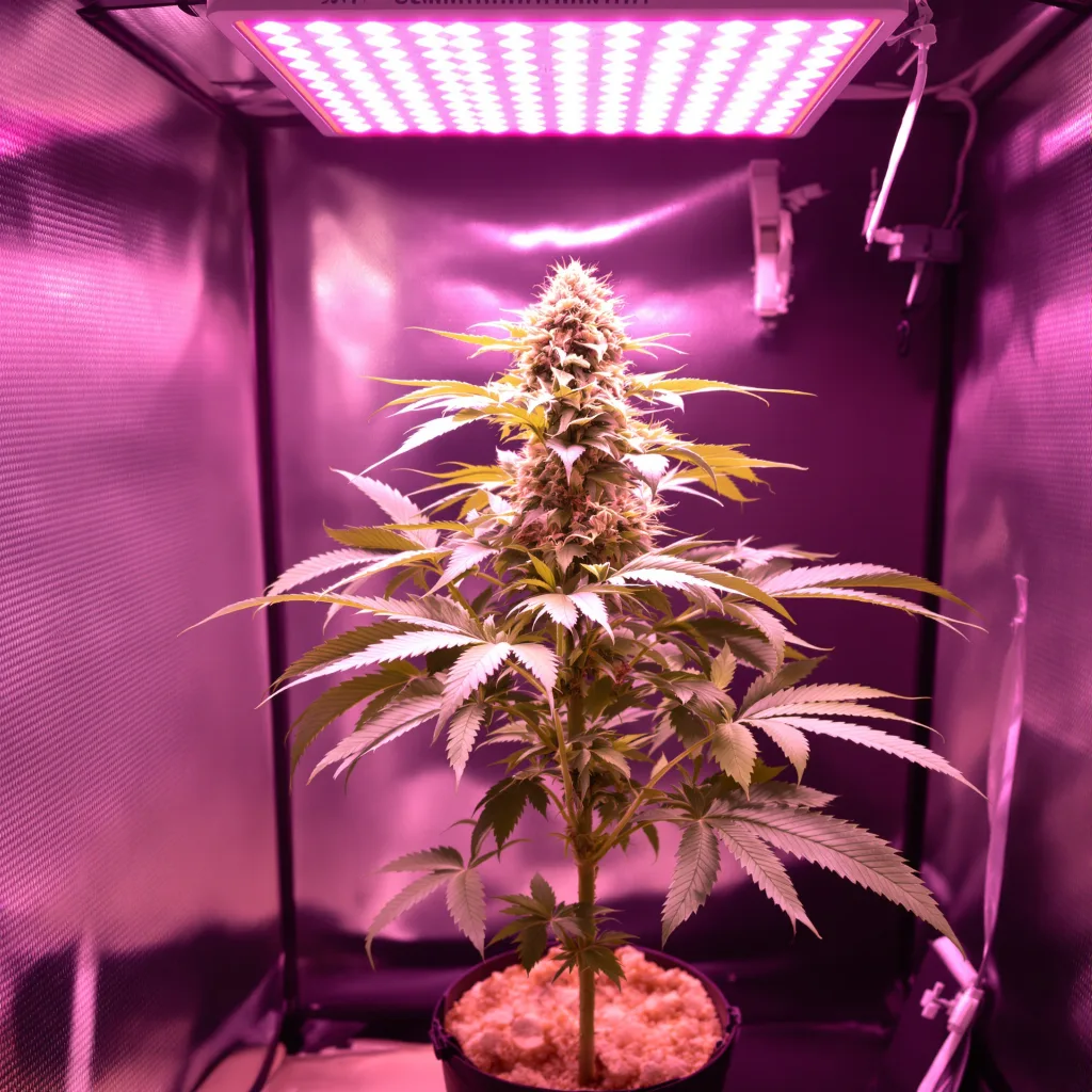 Biscotti cannabis plant in flowering stage — 80-120 cm feminised