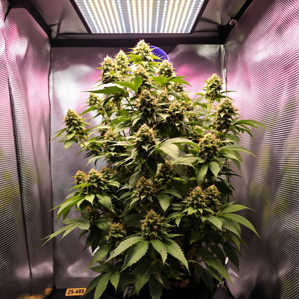Black Betty cannabis plant in flowering stage — 120-180 cm feminised