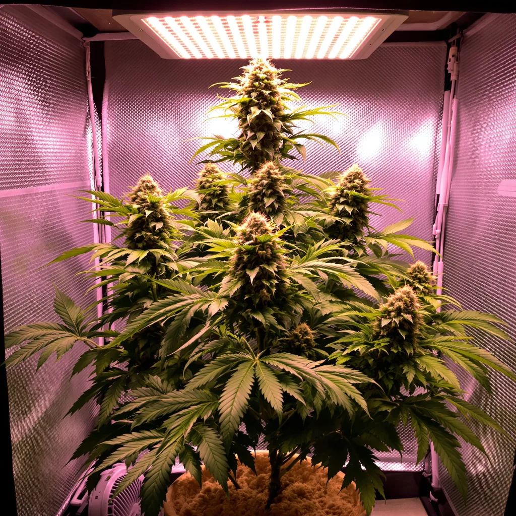 Black Cherry cannabis plant in flowering stage — 90-130 cm feminised