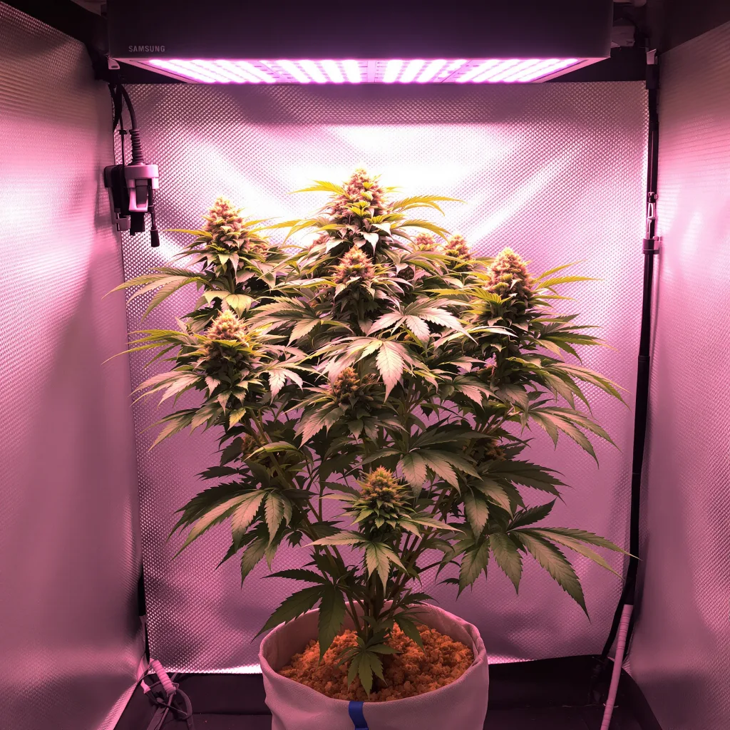 Black Cherry Punch cannabis plant in flowering stage — 90-130 cm feminised