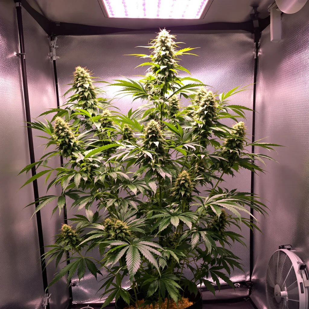Black Jack cannabis plant in flowering stage — 150-200 cm feminised