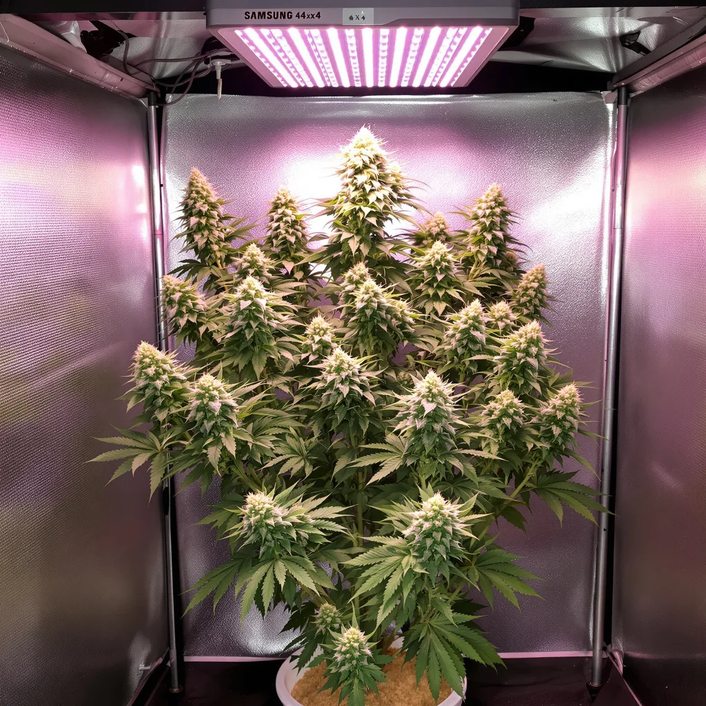 Black Mamba cannabis plant in flowering stage — 120-180 cm feminised