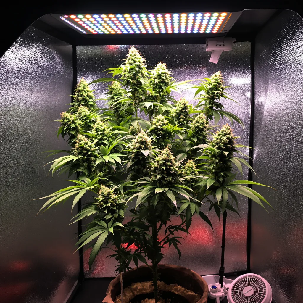 Blackberry Pie cannabis plant in flowering stage — 120-180 cm feminised