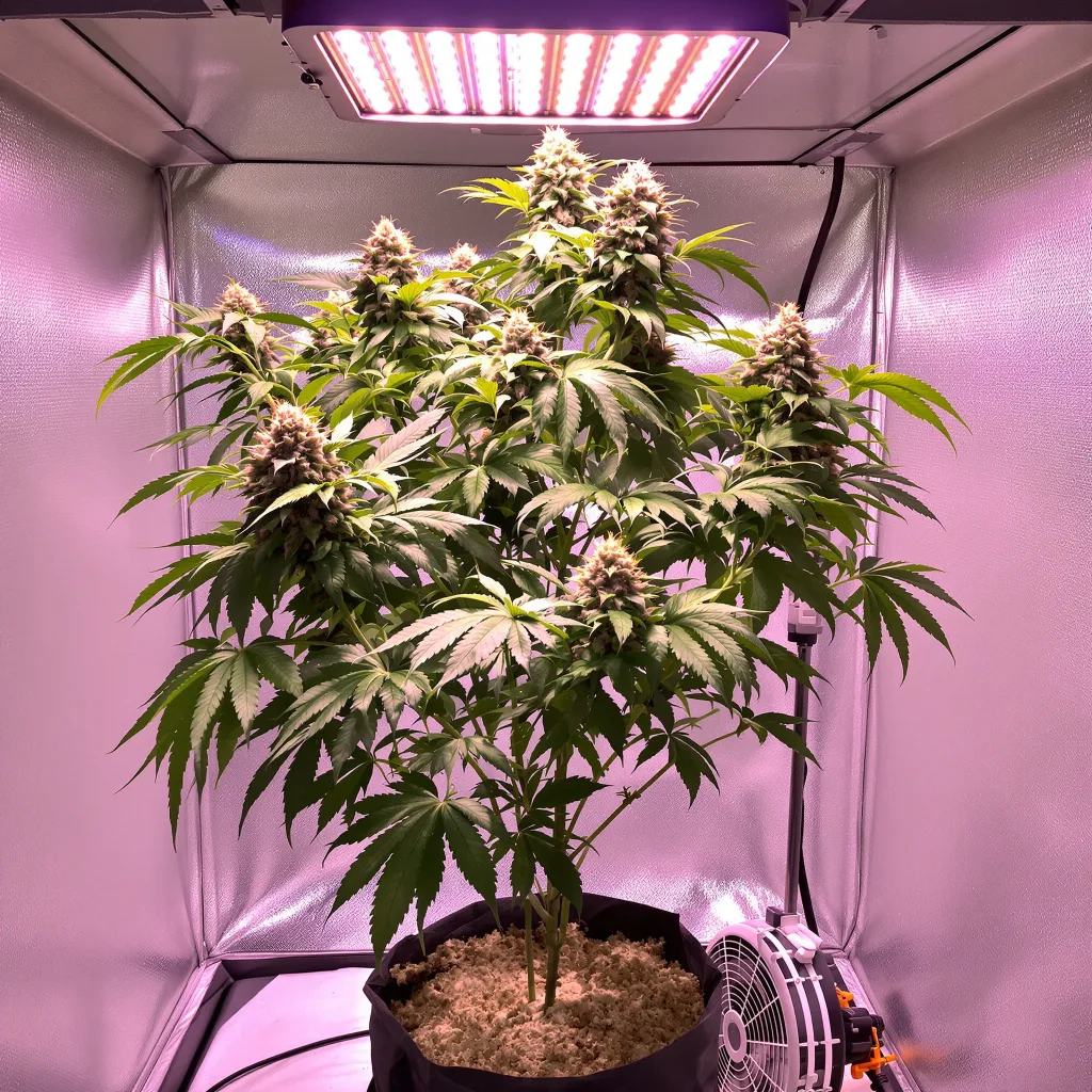 Bloos Kloos cannabis plant in flowering stage — 90-130 cm feminised