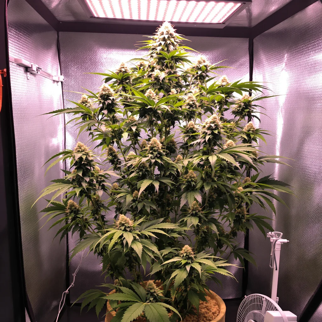 Blue Cinex cannabis plant in flowering stage — 150-200 cm feminised
