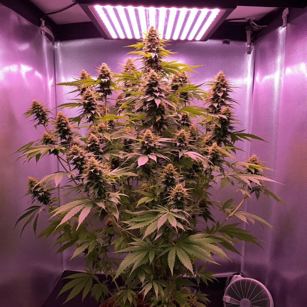 Blue Diamond cannabis plant in flowering stage — 150-200 cm feminised