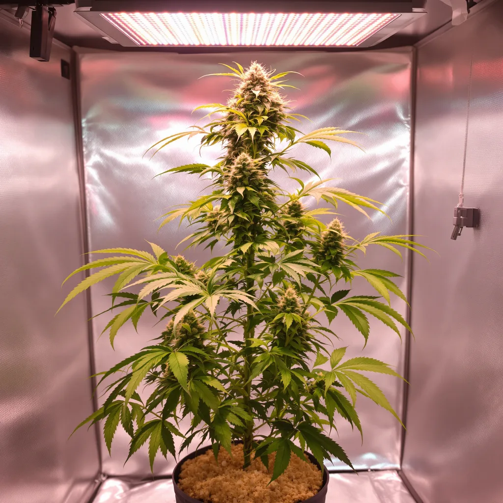 Blue Fruit cannabis plant in flowering stage — 90-130 cm feminised