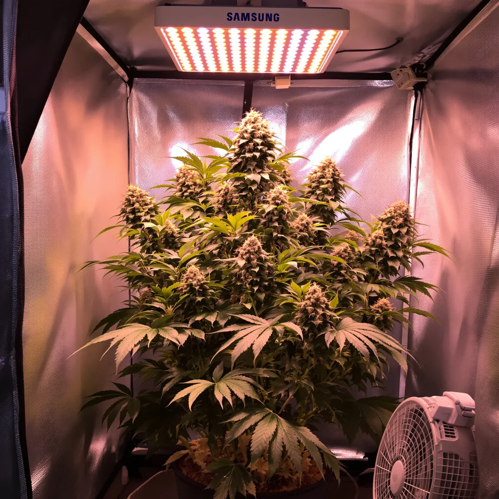 Blue Zkittlez cannabis plant in flowering stage — 90-130 cm feminised