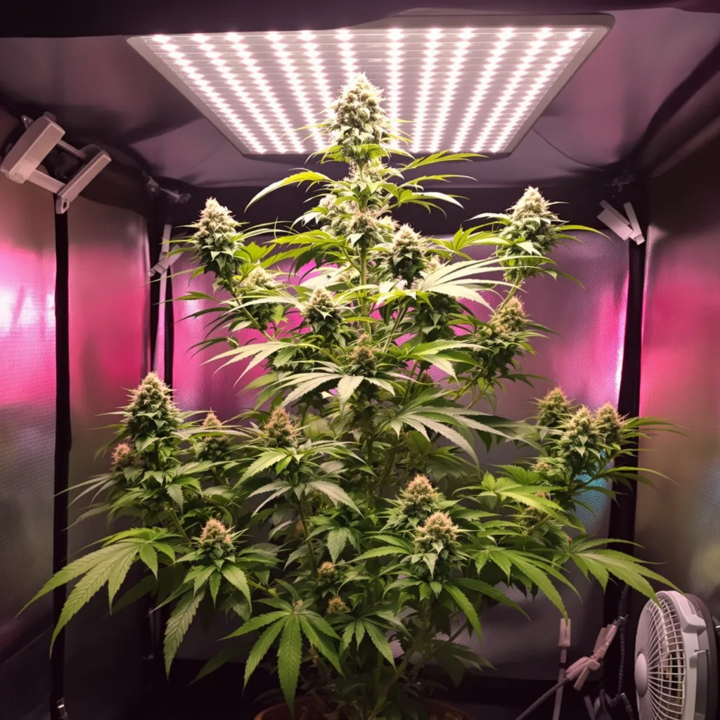 Blueberry Cheesecake cannabis plant in flowering stage — 120-180 cm feminised