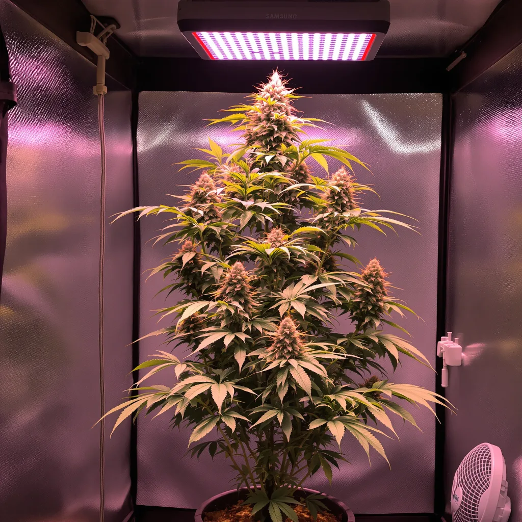 Bruce Almighty cannabis plant in flowering stage — 150-200 cm feminised