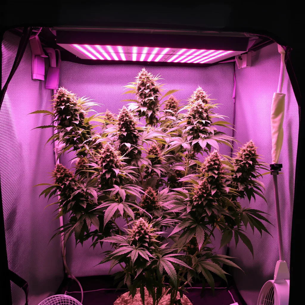 Bubba Tom Hayes cannabis plant in flowering stage — 120-180 cm feminised
