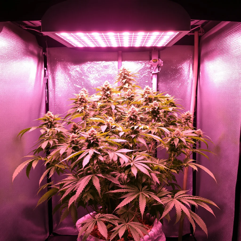 Buddha's Sister cannabis plant in flowering stage — 90-130 cm feminised